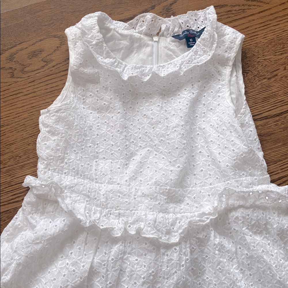 Brooks Brothers eyelet dress, size 10 - Picture 3 of 5